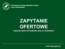 Zapytanie ofertowe remont dachu