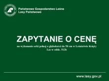 Zapytanie o cenę - orka pełna l. Księży Las