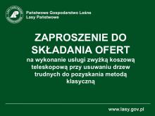 Zaproszenie do składania ofert